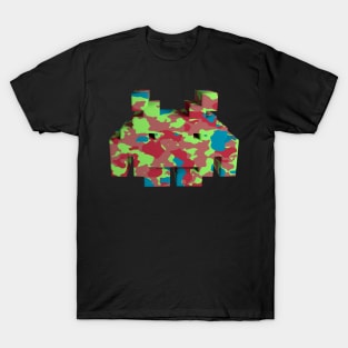 3D Alien - Camouflage T-Shirt